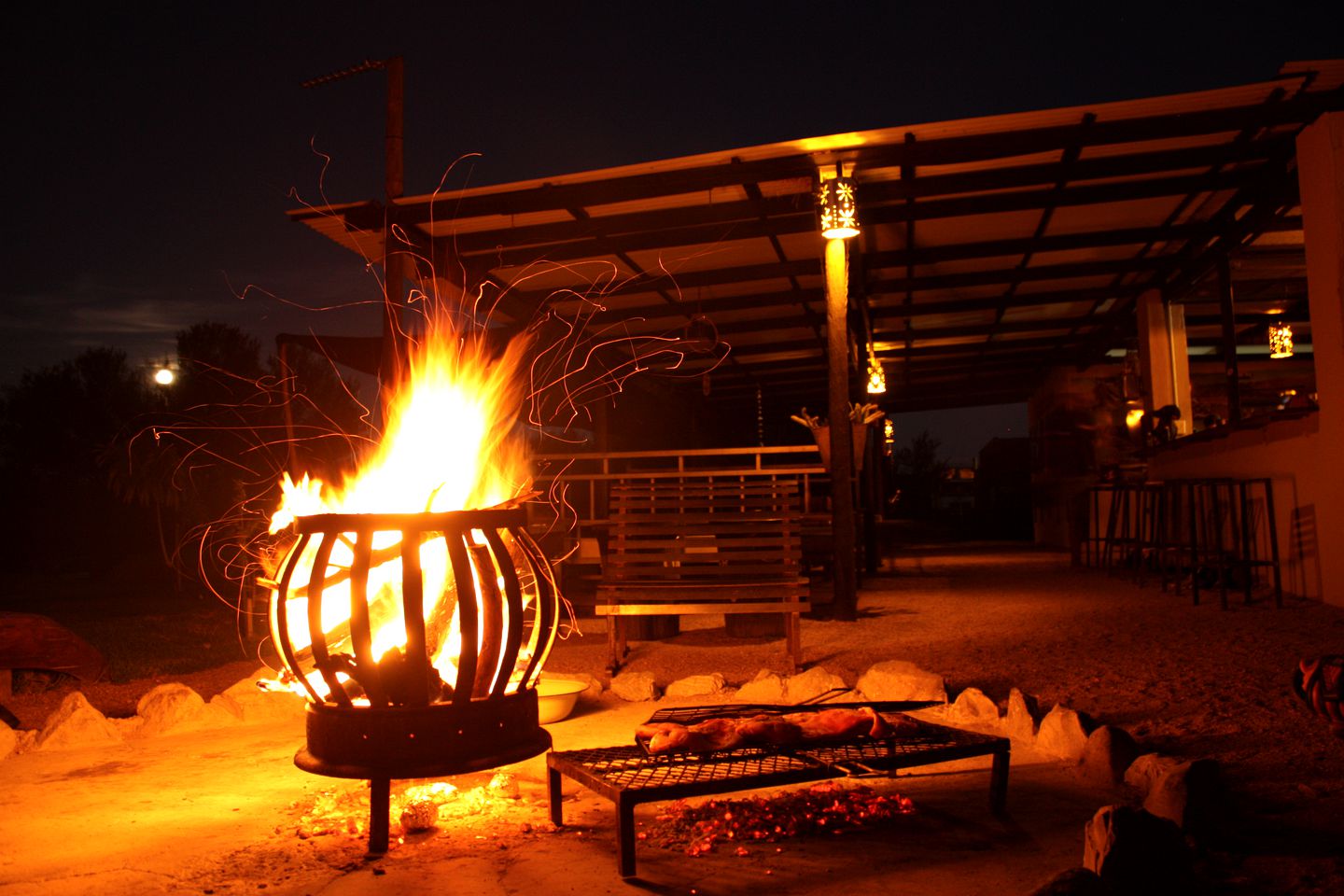 Stylish and Eco-Friendly Huts on the Banks of Orange River, South Africa