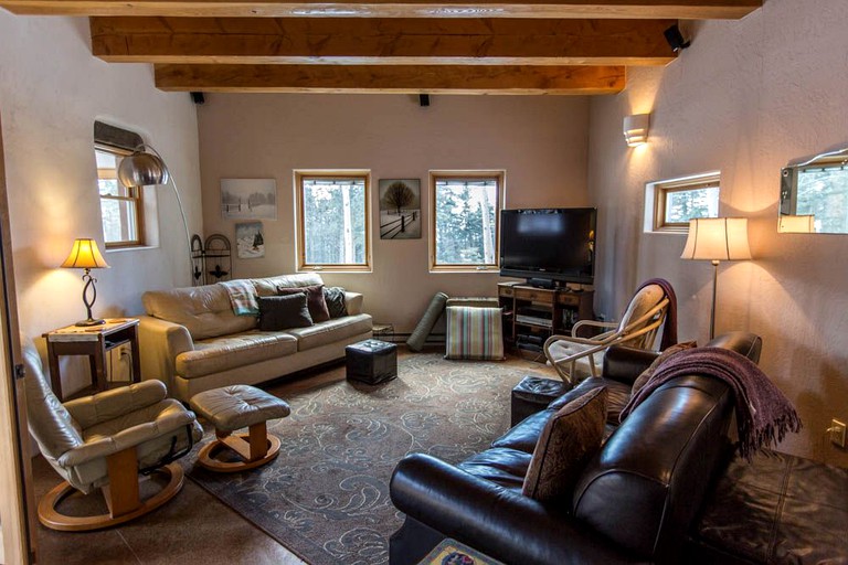 Angel Fire ski resort accommodation living room