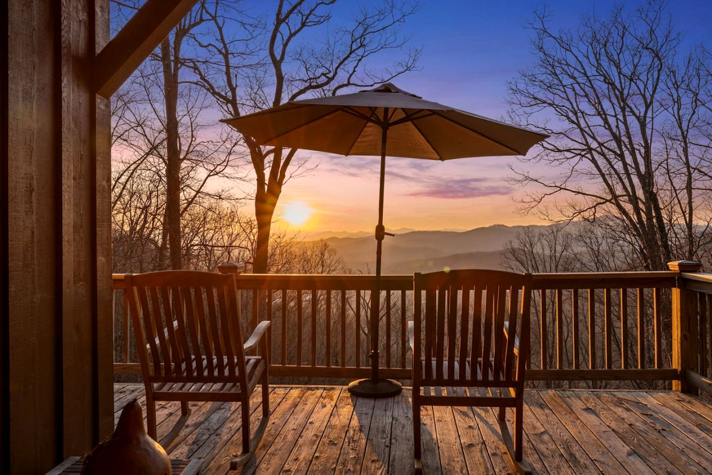 Outstanding Secluded Cabin Nestled Between Trees in Swannanoa, North Carolina