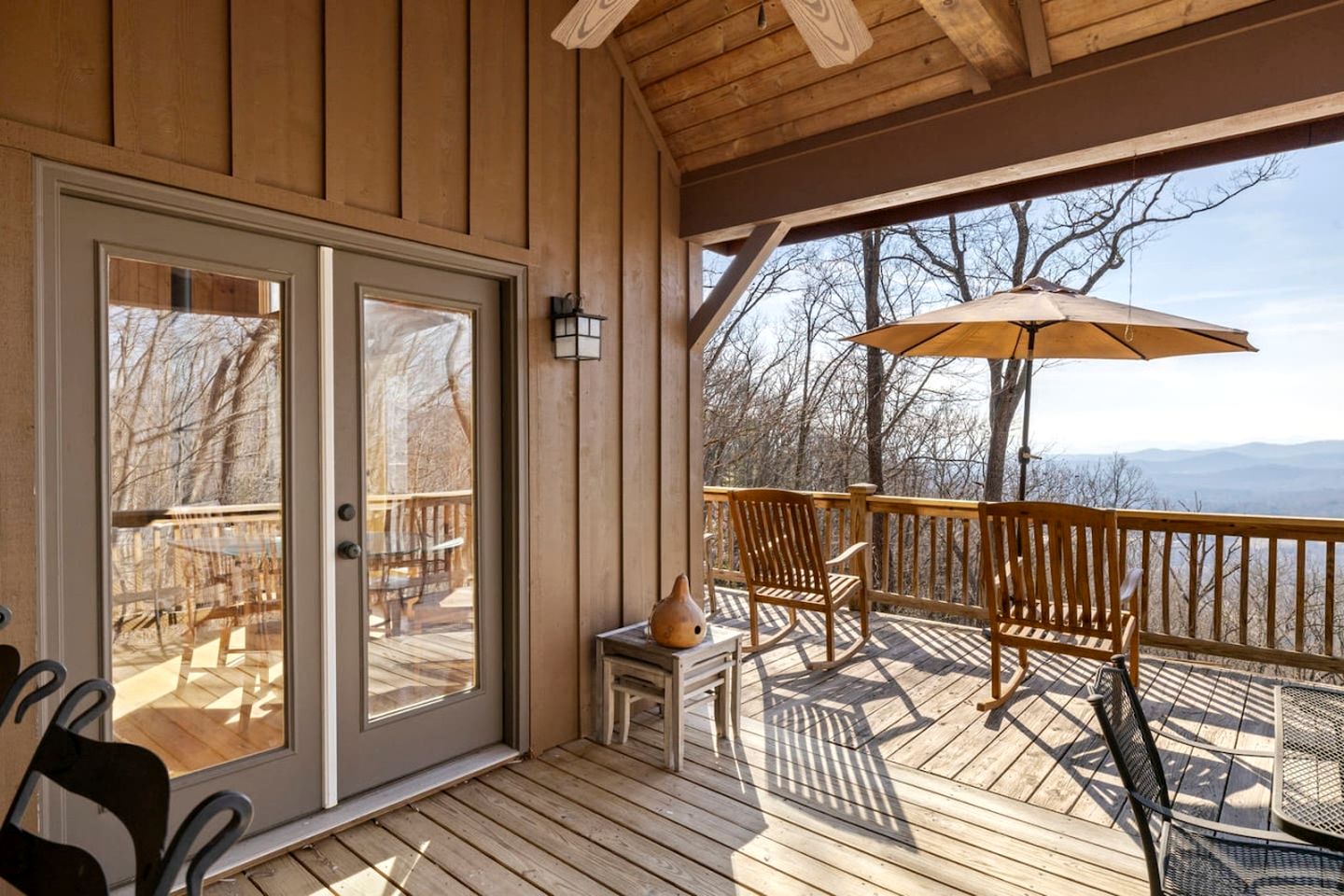 Outstanding Secluded Cabin Nestled Between Trees in Swannanoa, North Carolina