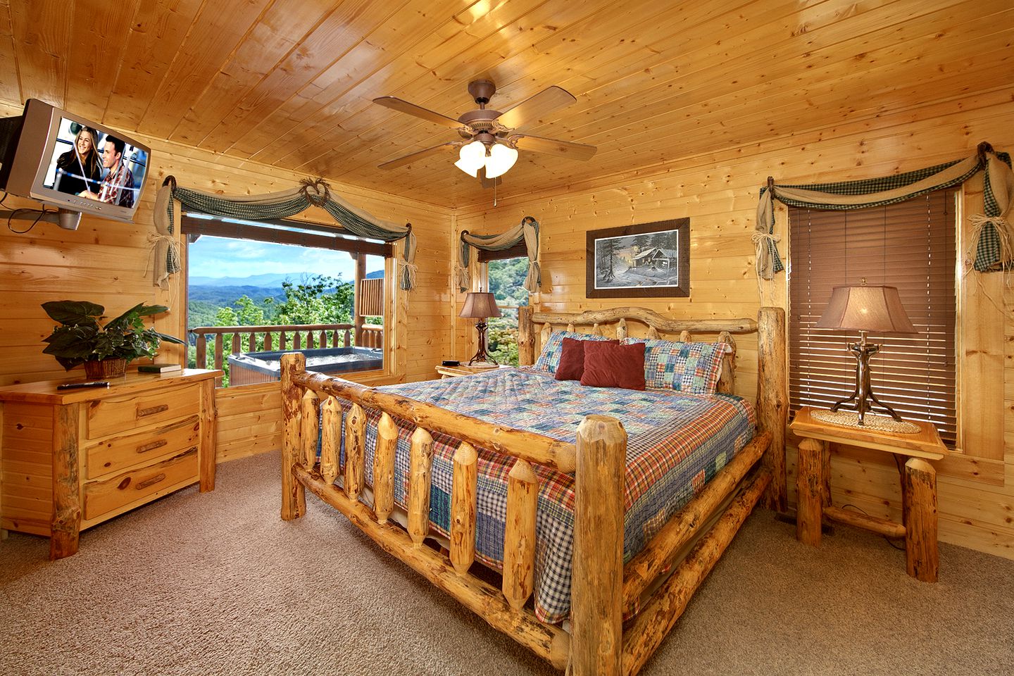 Amazing Pigeon Forge Cabin Ideal for Romantic Getaways in Tennessee