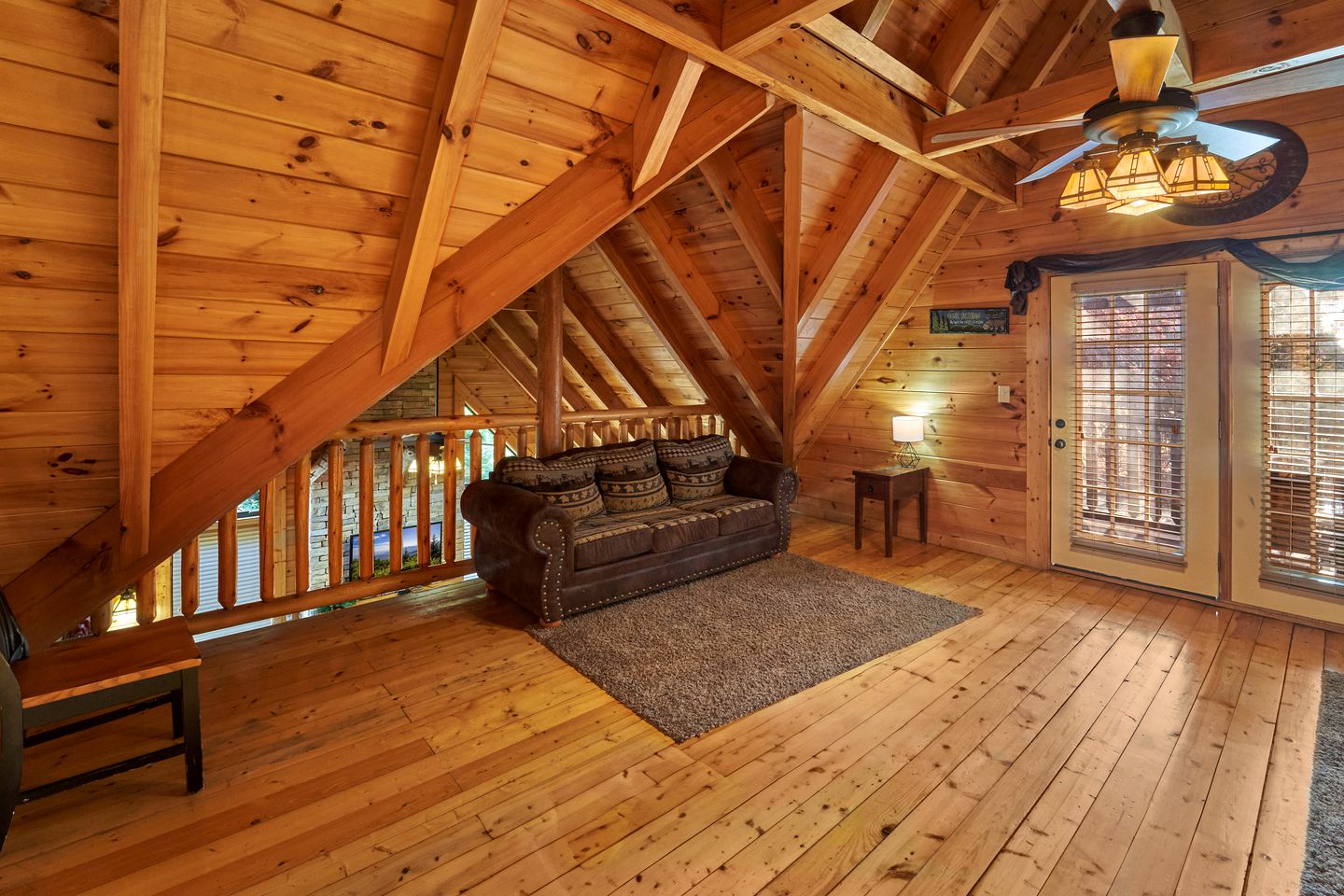 Entertainment Paradise: Pigeon Forge Cabin with Movie Theater, Game Room, and Sauna