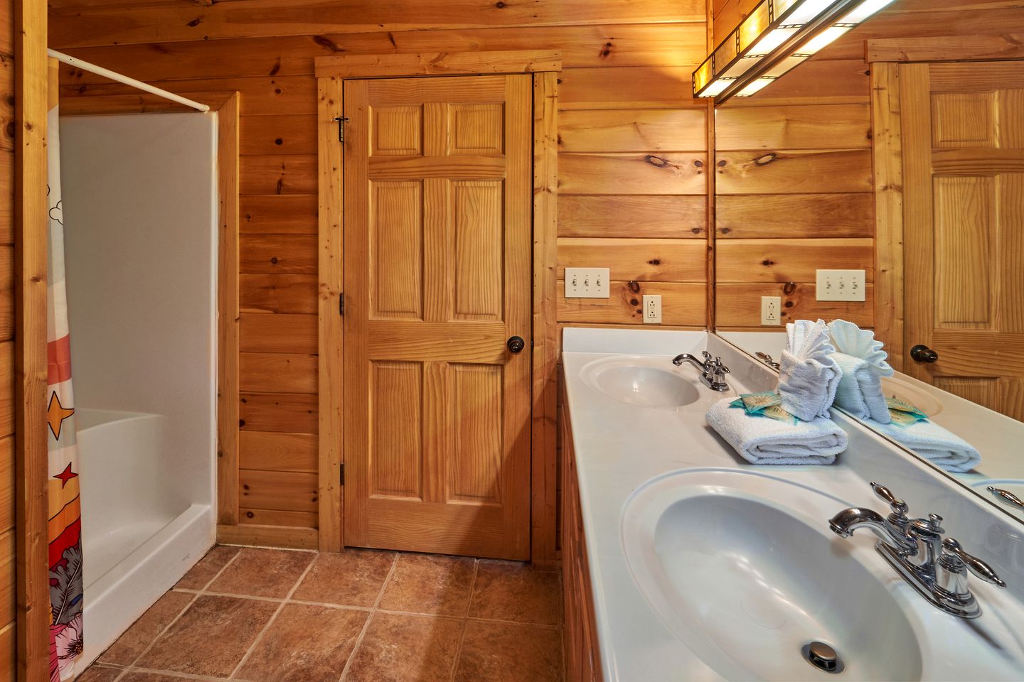 Entertainment Paradise: Pigeon Forge Cabin with Movie Theater, Game Room, and Sauna