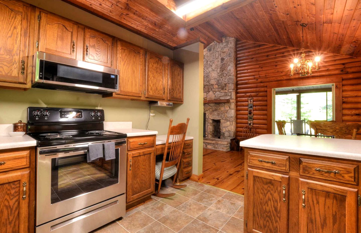 Experience Glamping Bliss in this Fully-Equipped Cabin in North Carolina