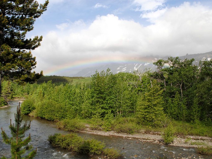 Barns (East Glacier Park, Montana, United States)