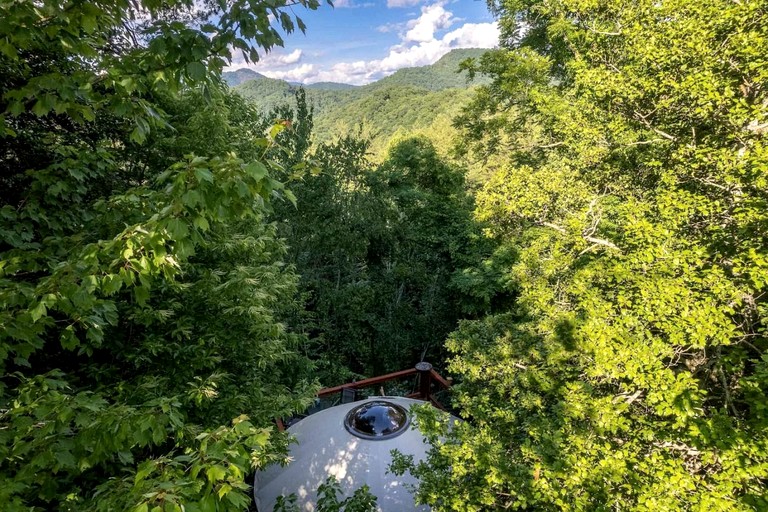 Yurts (United States of America, Cullowhee, North Carolina)