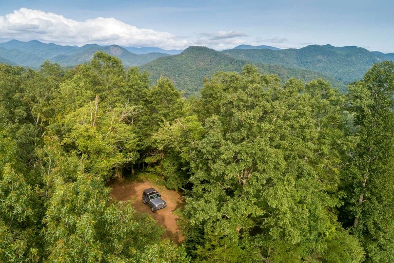 Yurts (United States of America, Cullowhee, North Carolina)
