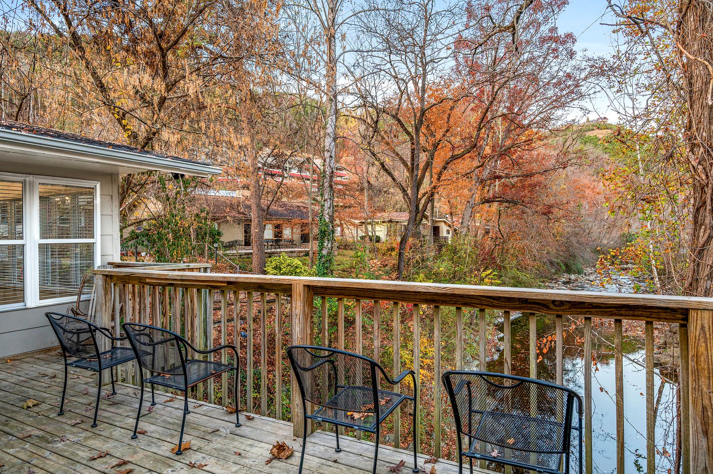 Exclusive Family Retreat: Luxury Rental with Little Pigeon River Views in Tennessee