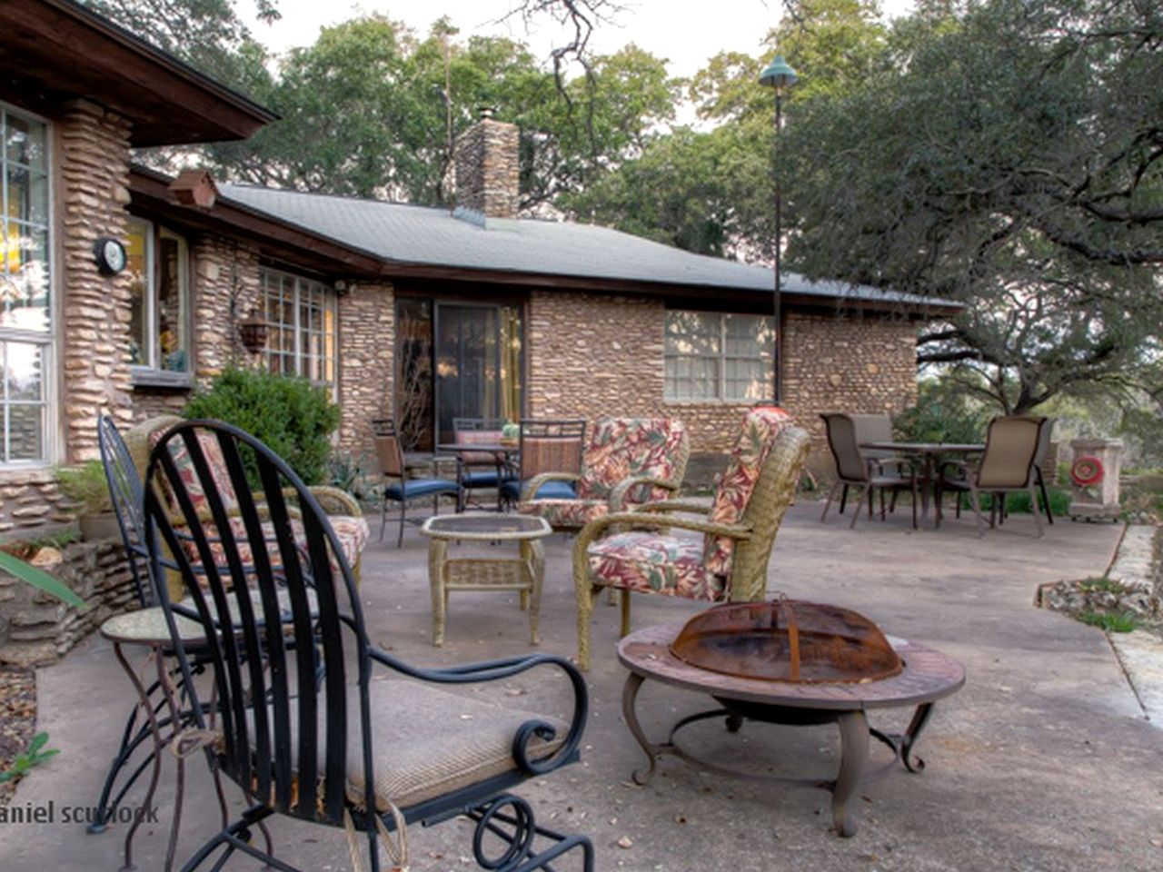 Lovely Cottage Rental with Waterfall on San Gabriel River near Austin, Texas