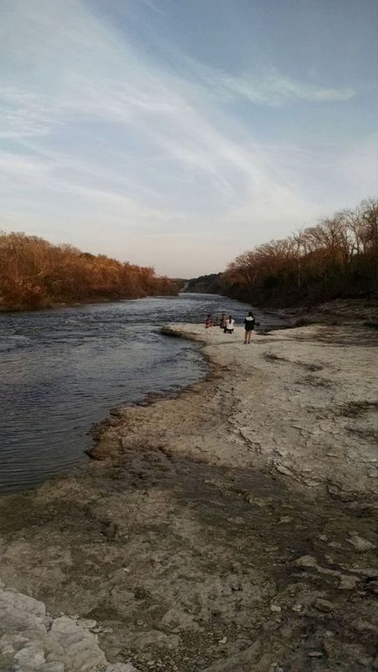 Lovely Cottage Rental with Waterfall on San Gabriel River near Austin, Texas