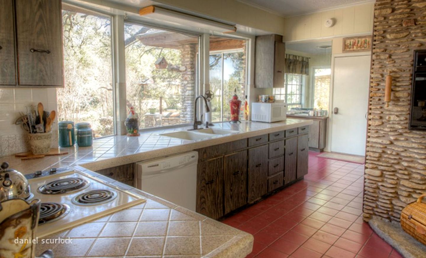 Lovely Cottage Rental with Waterfall on San Gabriel River near Austin, Texas