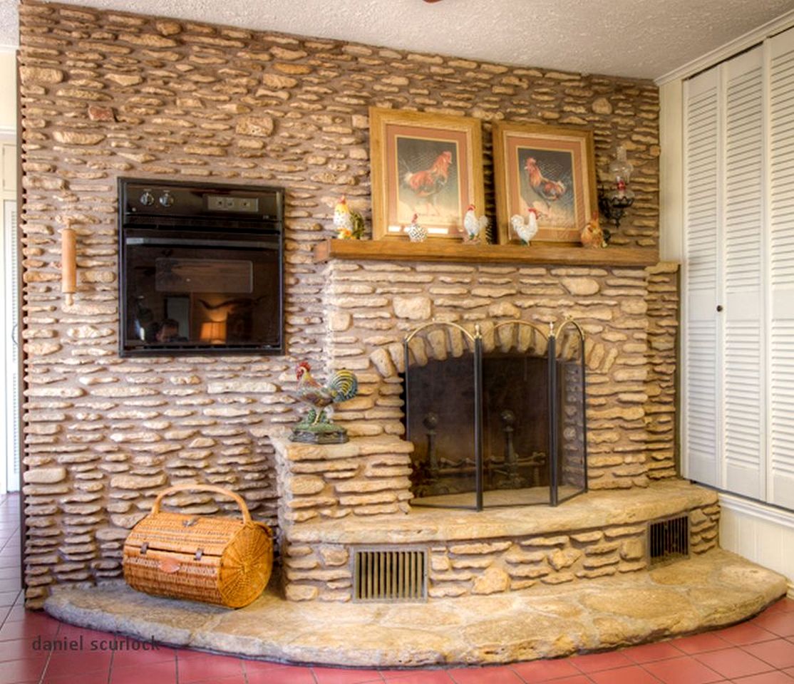 Lovely Cottage Rental with Waterfall on San Gabriel River near Austin, Texas
