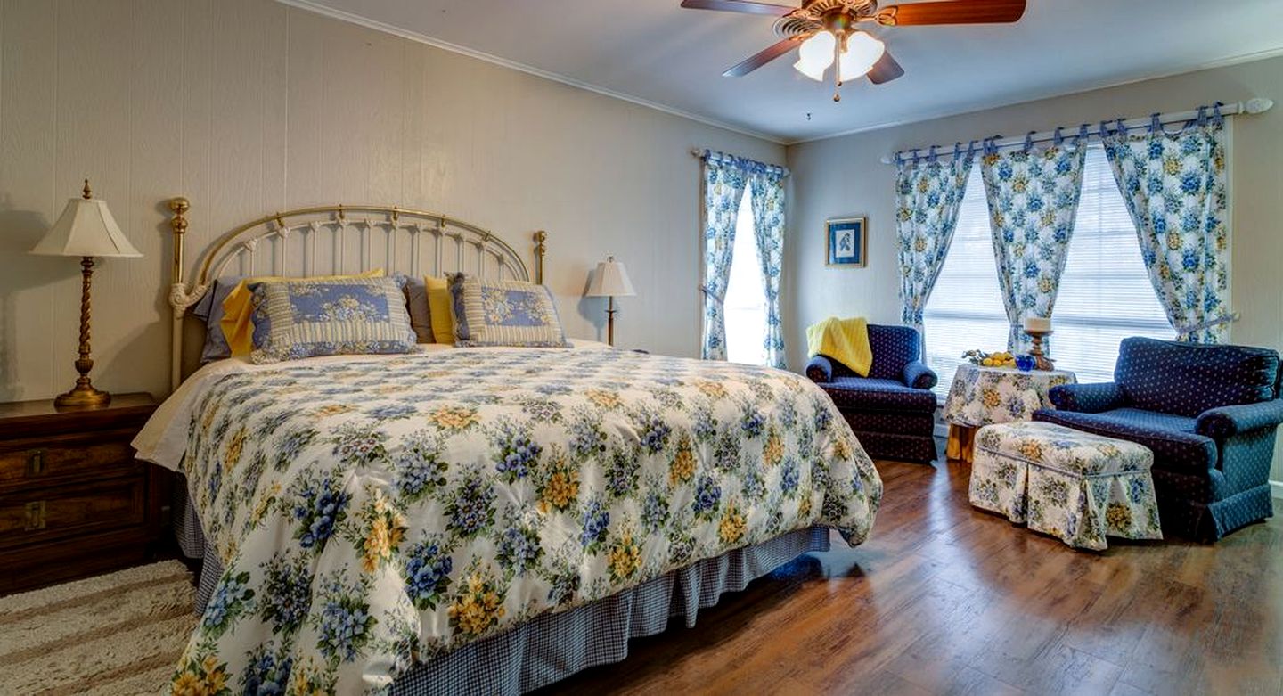 Lovely Cottage Rental with Waterfall on San Gabriel River near Austin, Texas