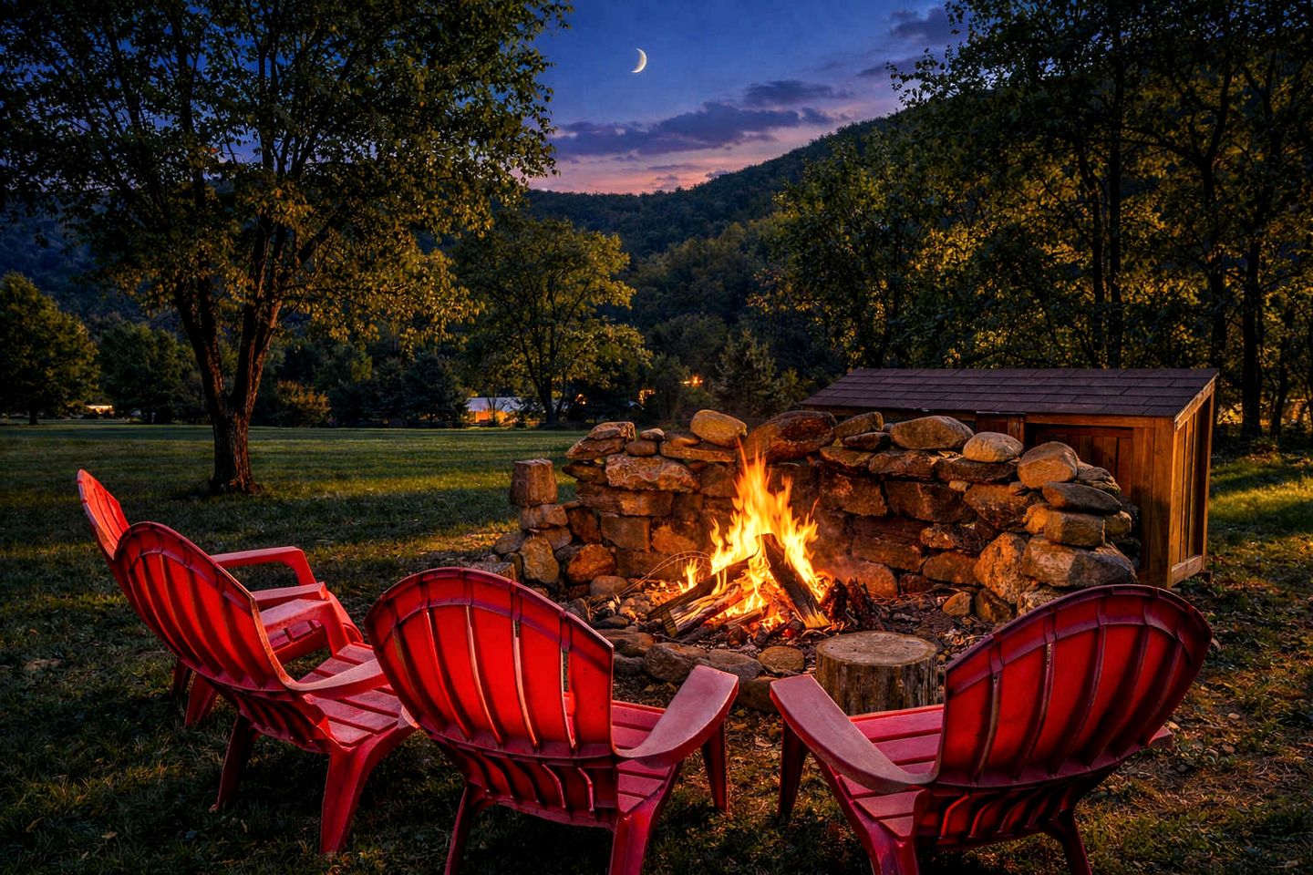 Charming Cabin Getaway with Loft Hangout & Outdoor Oasis in Cabins, West Virginia