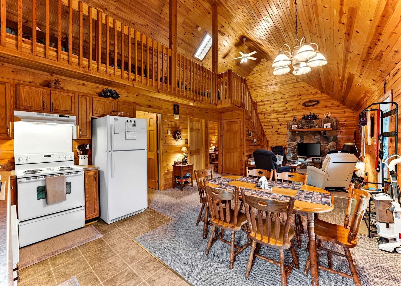 Charming Cabin Getaway with Loft Hangout & Outdoor Oasis in Cabins, West Virginia