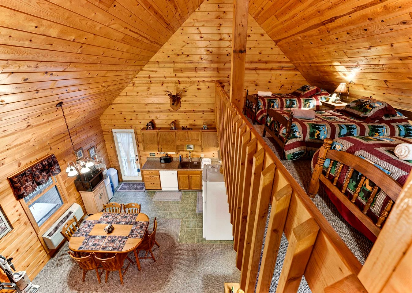 Charming Cabin Getaway with Loft Hangout & Outdoor Oasis in Cabins, West Virginia