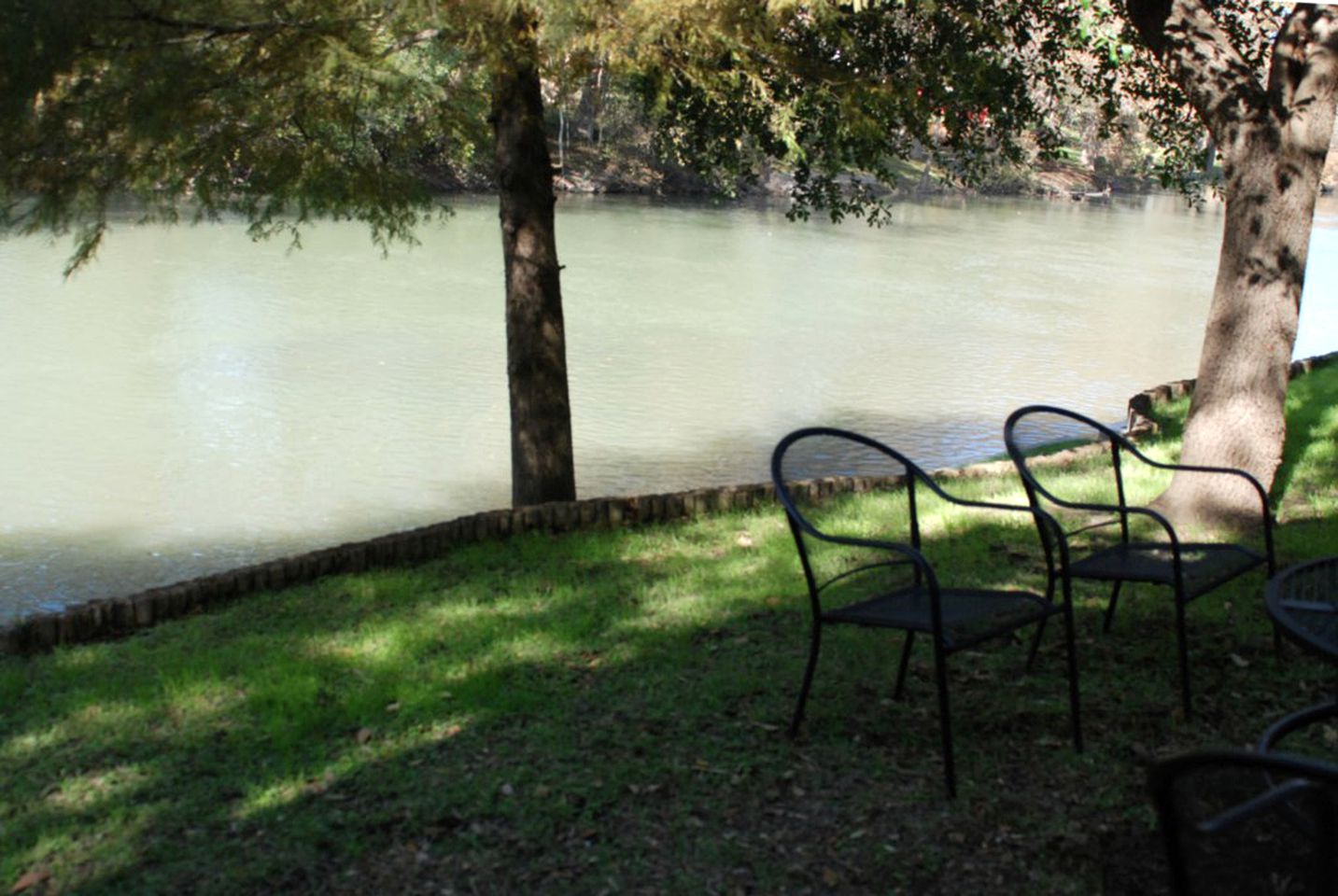 Spacious Cabin Rental Overlooking the Guadalupe River near Austin, Texas