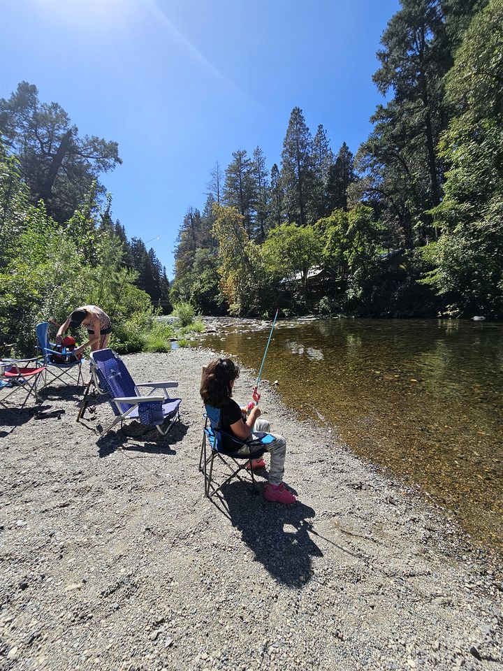 Beautiful Riverfront Cabin with Barbecue in Castella, California