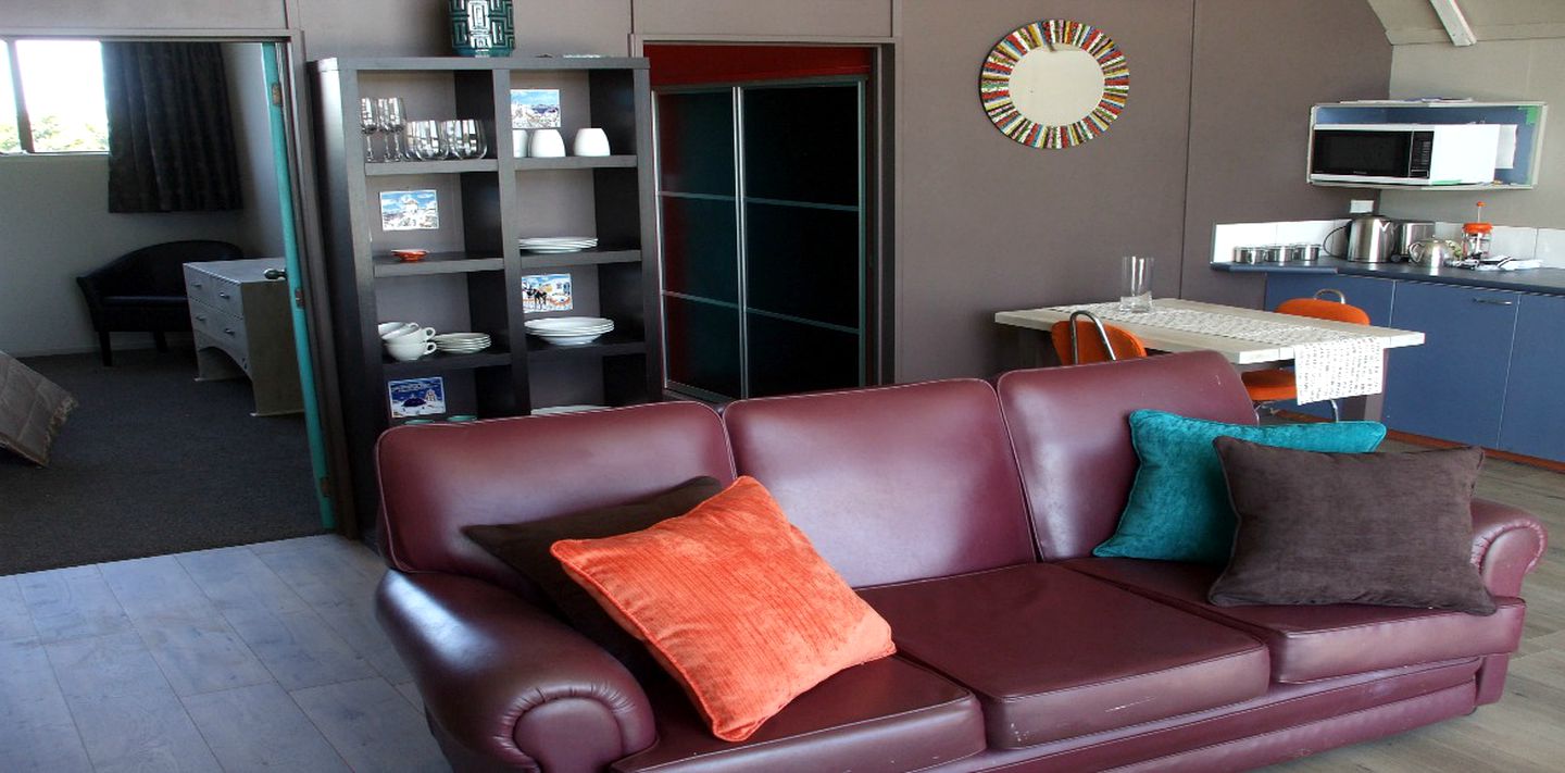 Farm Suite Rental in an A-Frame Cabin the Canterbury Plains of New Zealand