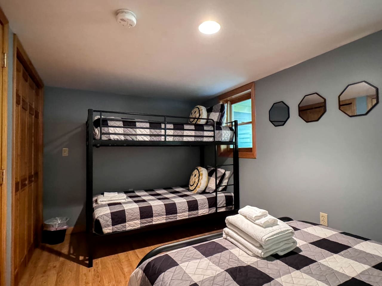 Riverfront Cabin with Cozy Interior and Deck Great for Groups in NH