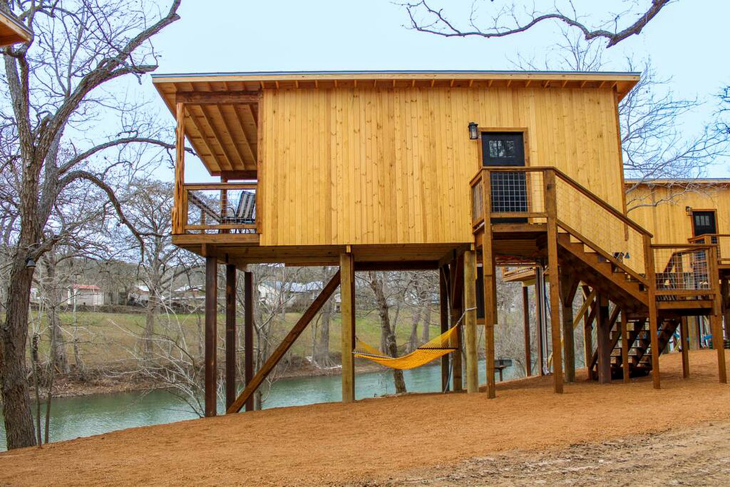 Riverfront Cabin on the Guadalupe River, for Lovely Family Vacations in New Braunfels, Texas
