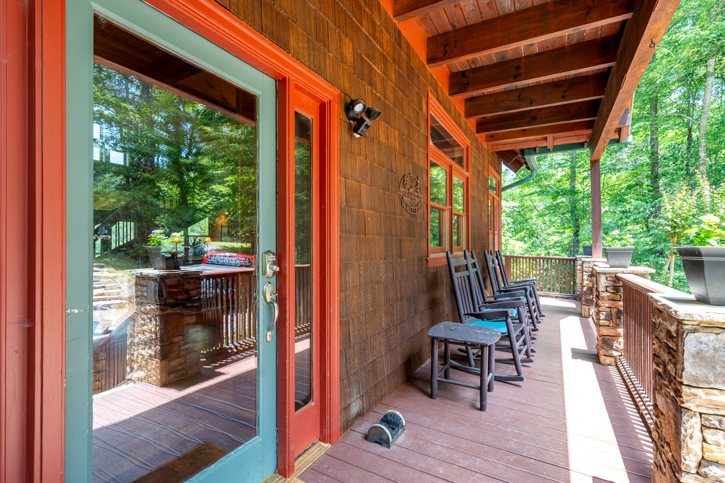 Luxury Three-Story Riverfront Cabin Rental for Groups in Blue Ridge Region of Georgia