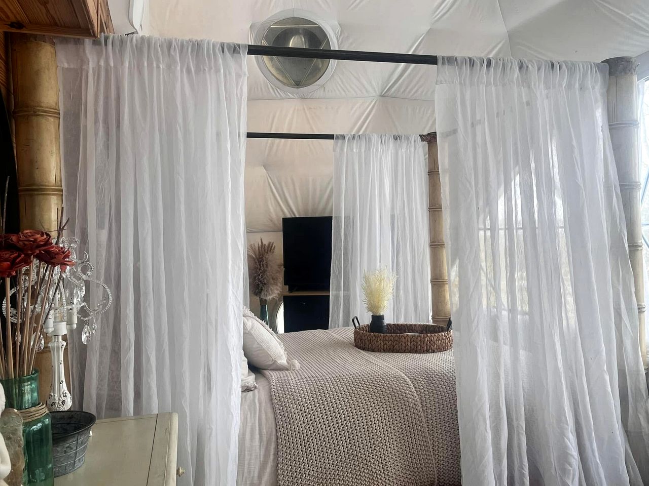 Riverfront Dome with Outdoor Living and Sunset Views in Alabama