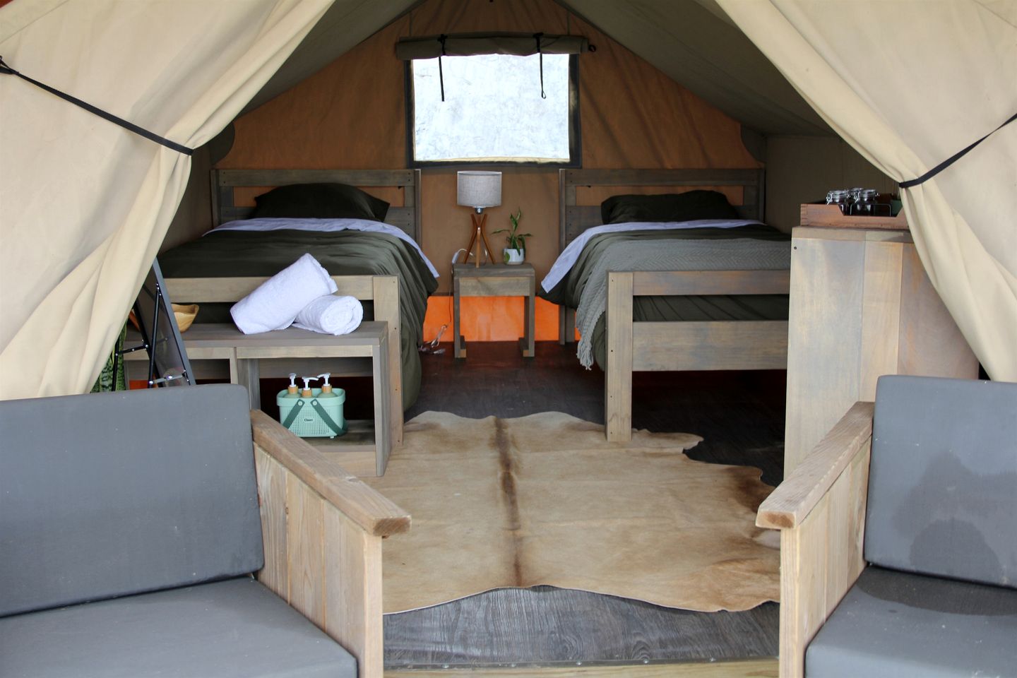 Riverfront Glamping Retreat in Southern Texas, Perfect for a Weekend of Stargazing and Watching Space X Launches