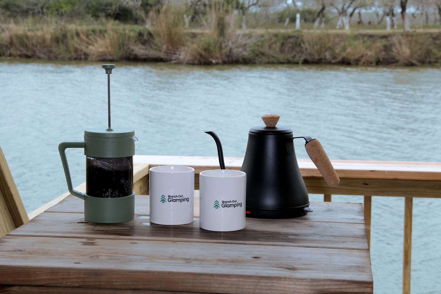 Riverfront Glamping Retreat in Southern Texas, Perfect for a Weekend of Stargazing and Watching Space X Launches