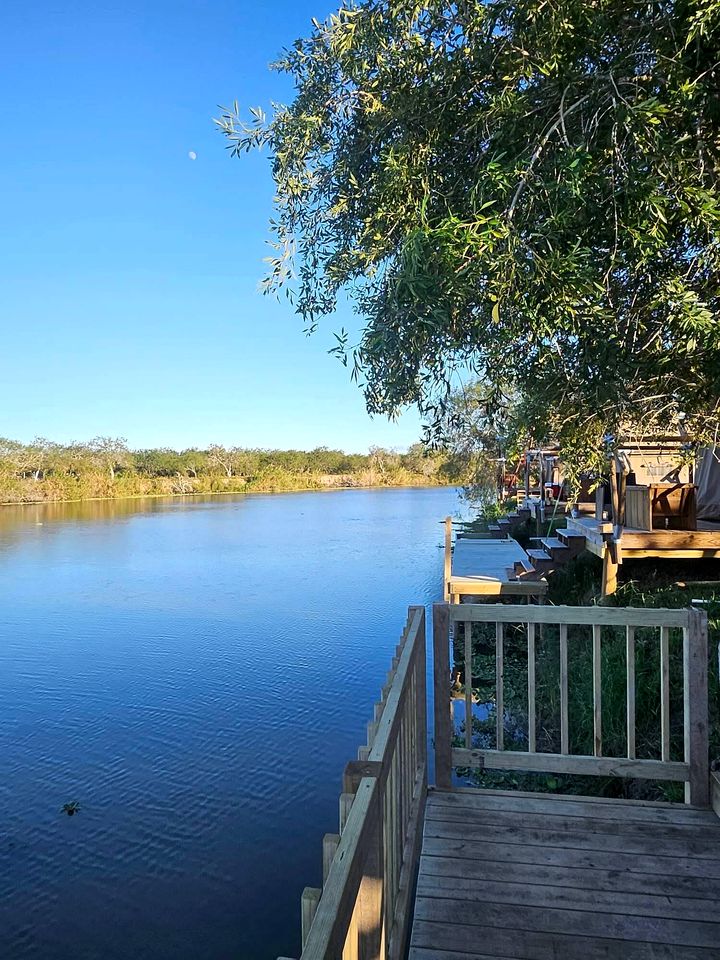 Riverfront Glamping Retreat in Southern Texas, Perfect for a Weekend of Stargazing and Watching Space X Launches