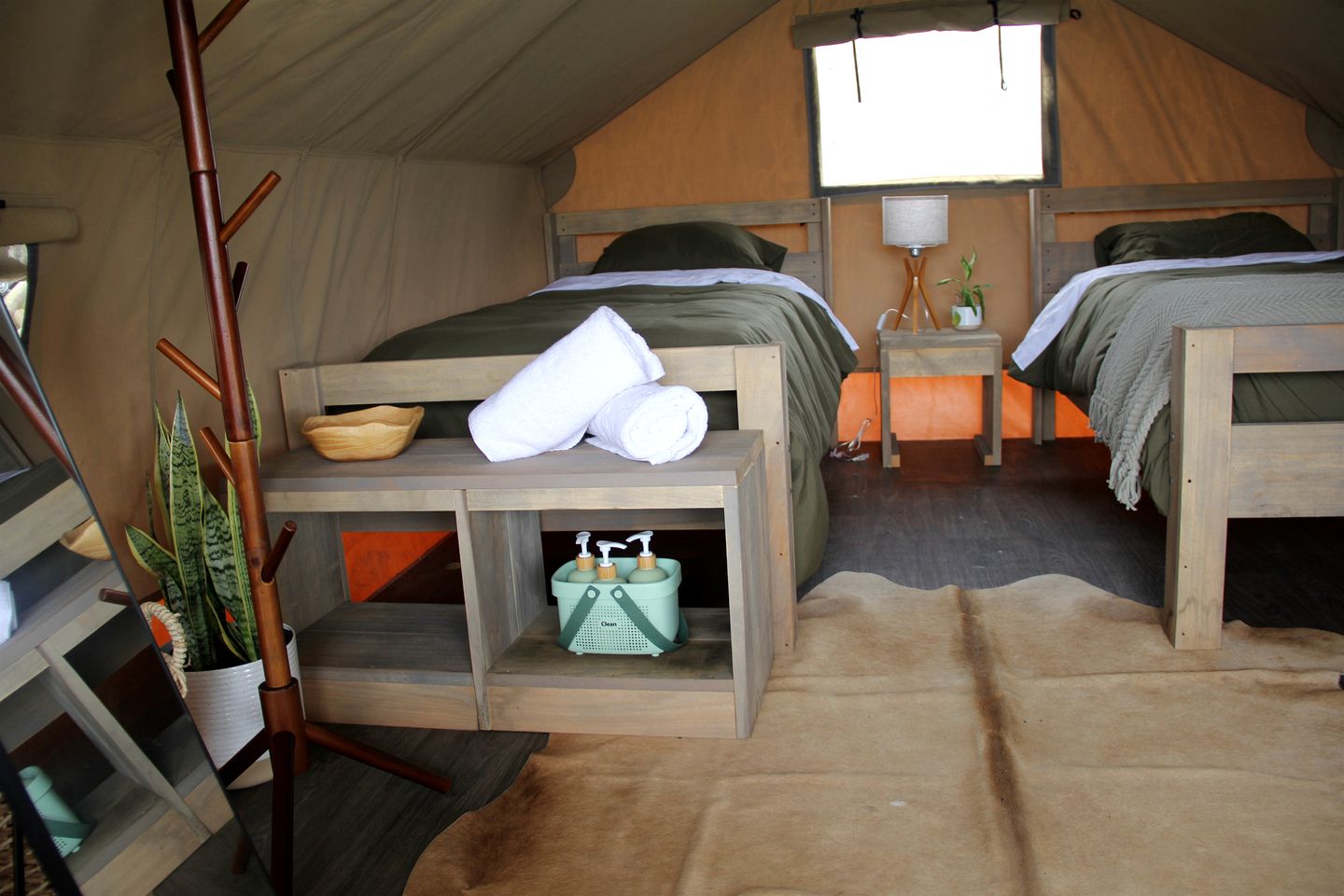 Riverfront Glamping Retreat in Southern Texas, Perfect for a Weekend of Stargazing and Watching Space X Launches