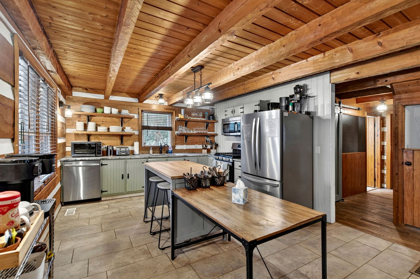 Spacious Riverfront Cabin with Hot Tub Near Shenandoah River, Maurertown, Virginia