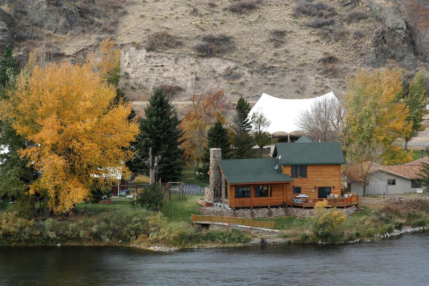 Rustic Lodge Escape for Two near Tower Rock State Park in Cascade County, Montana