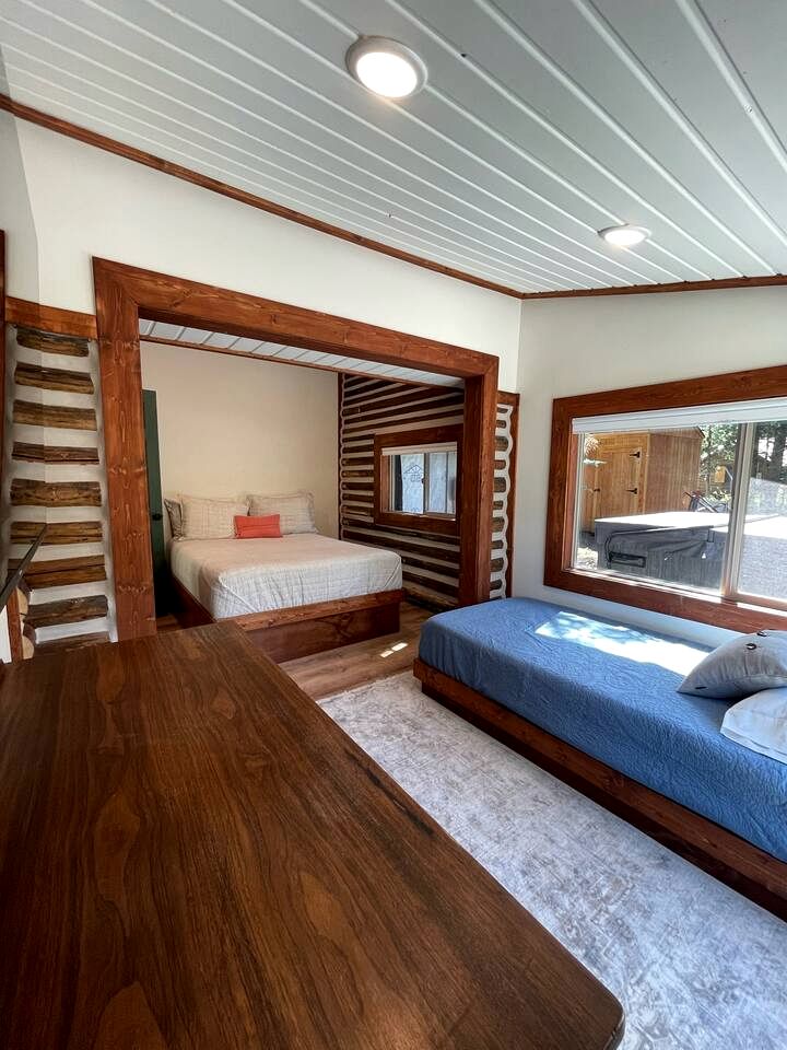 Charming Riverfront Cabin with Hot Tub and Dock Access Near Scenic Trails in Island Park, Idaho