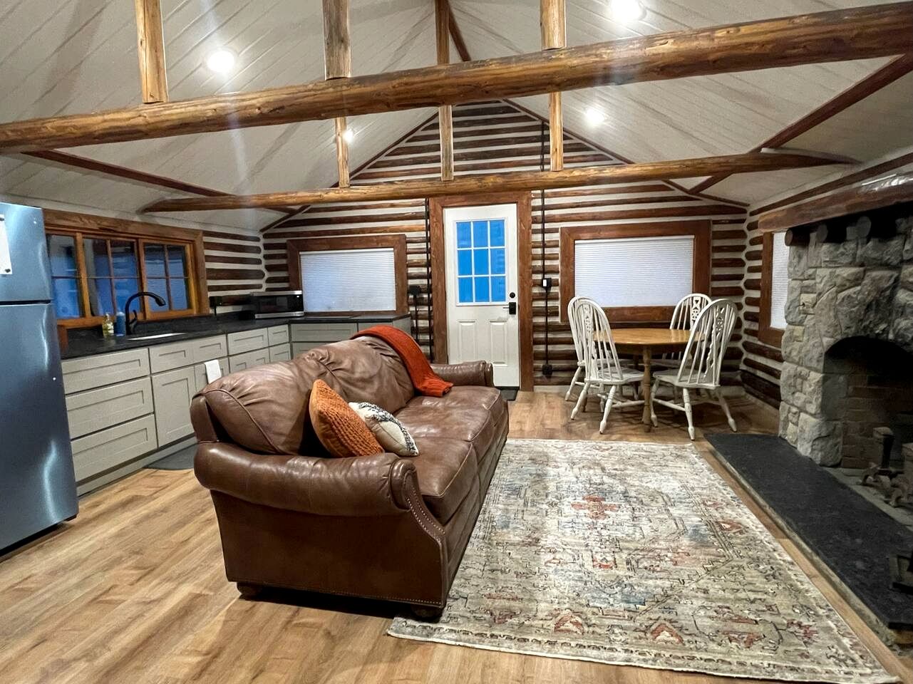 Charming Riverfront Cabin with Hot Tub and Dock Access Near Scenic Trails in Island Park, Idaho