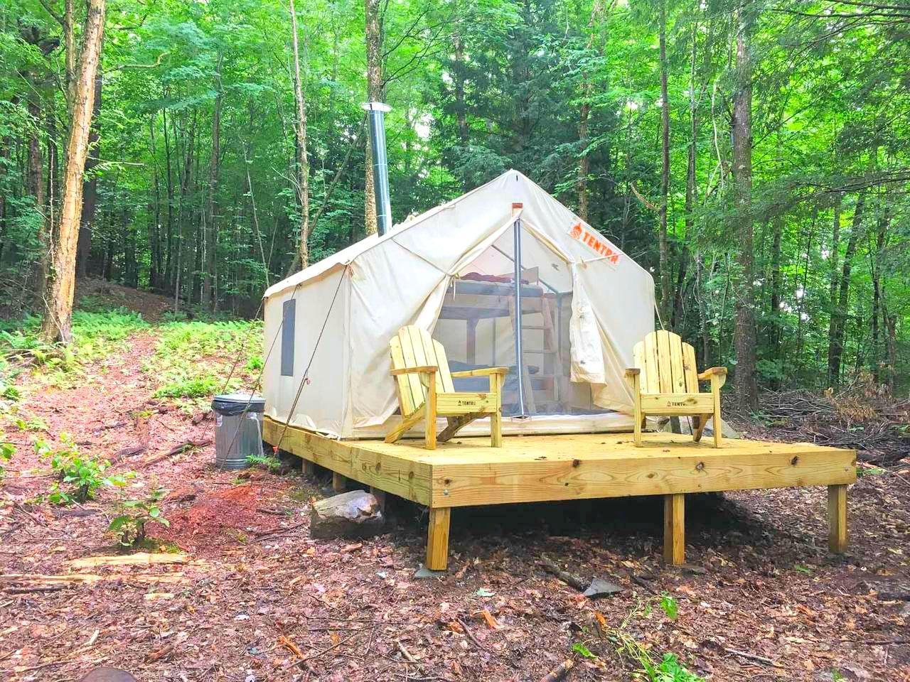 Secluded Camping | Clarksburg Forest, Massachusetts | Glamping Hub