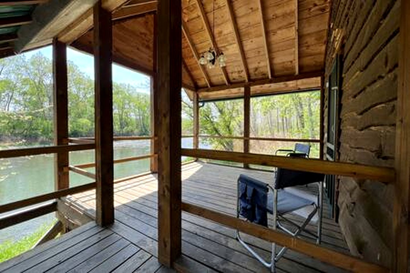 Secluded Riverside Cabin Retreat for 2 in Belfast, NY