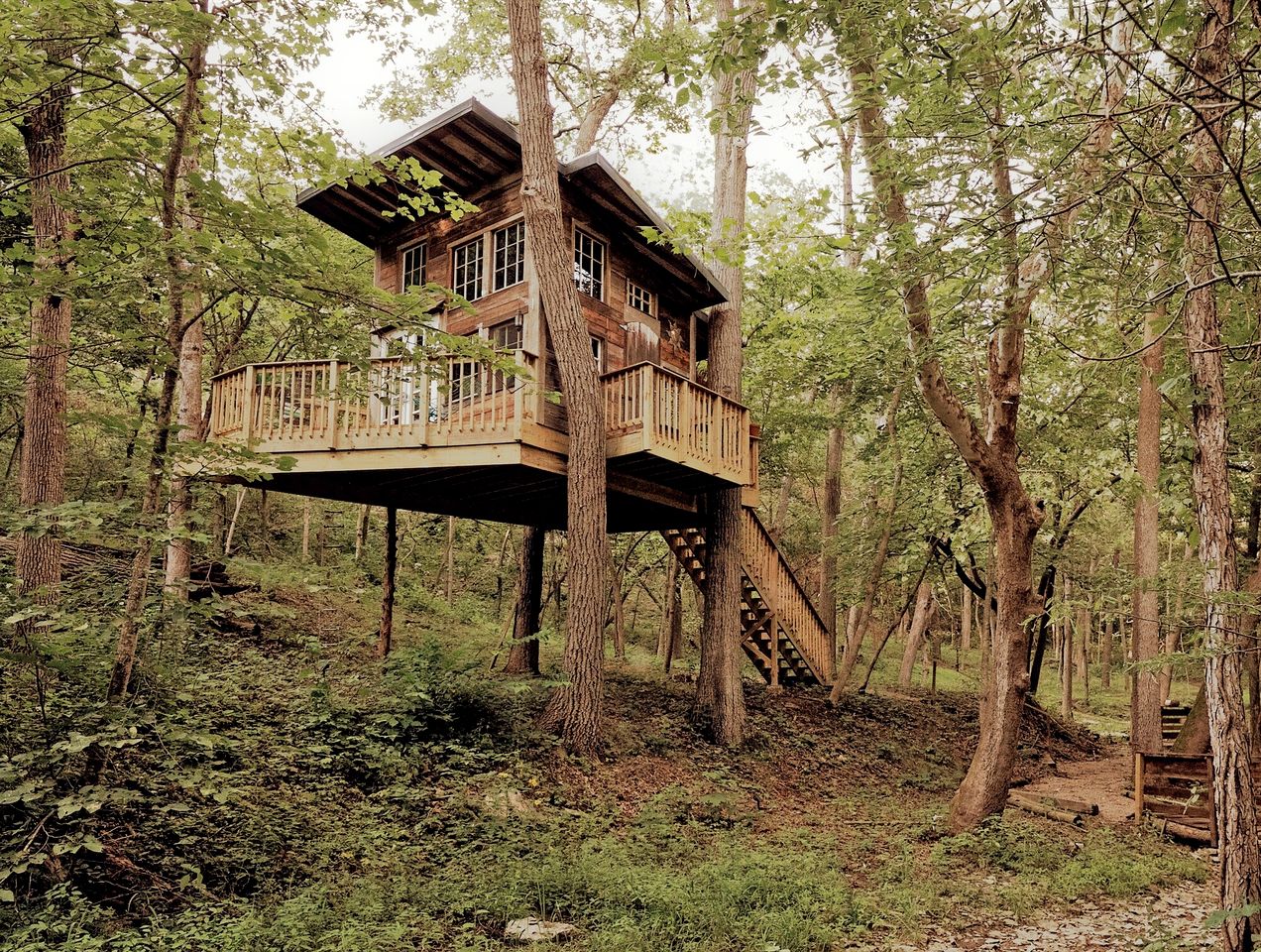 Tree Houses (United States of America, Excelsior Springs, Missouri)
