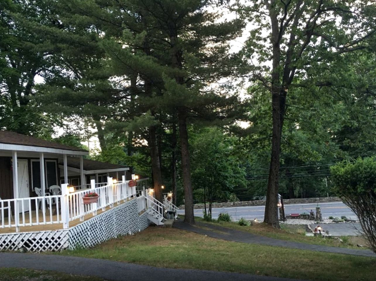 Romantic Cabin Getaway with Outdoor Pool in Lake George, New York