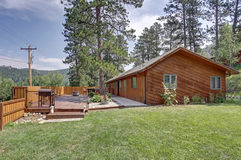Serene Pine-Surrounded Cabin Retreat near Mount Rushmore in South Dakota