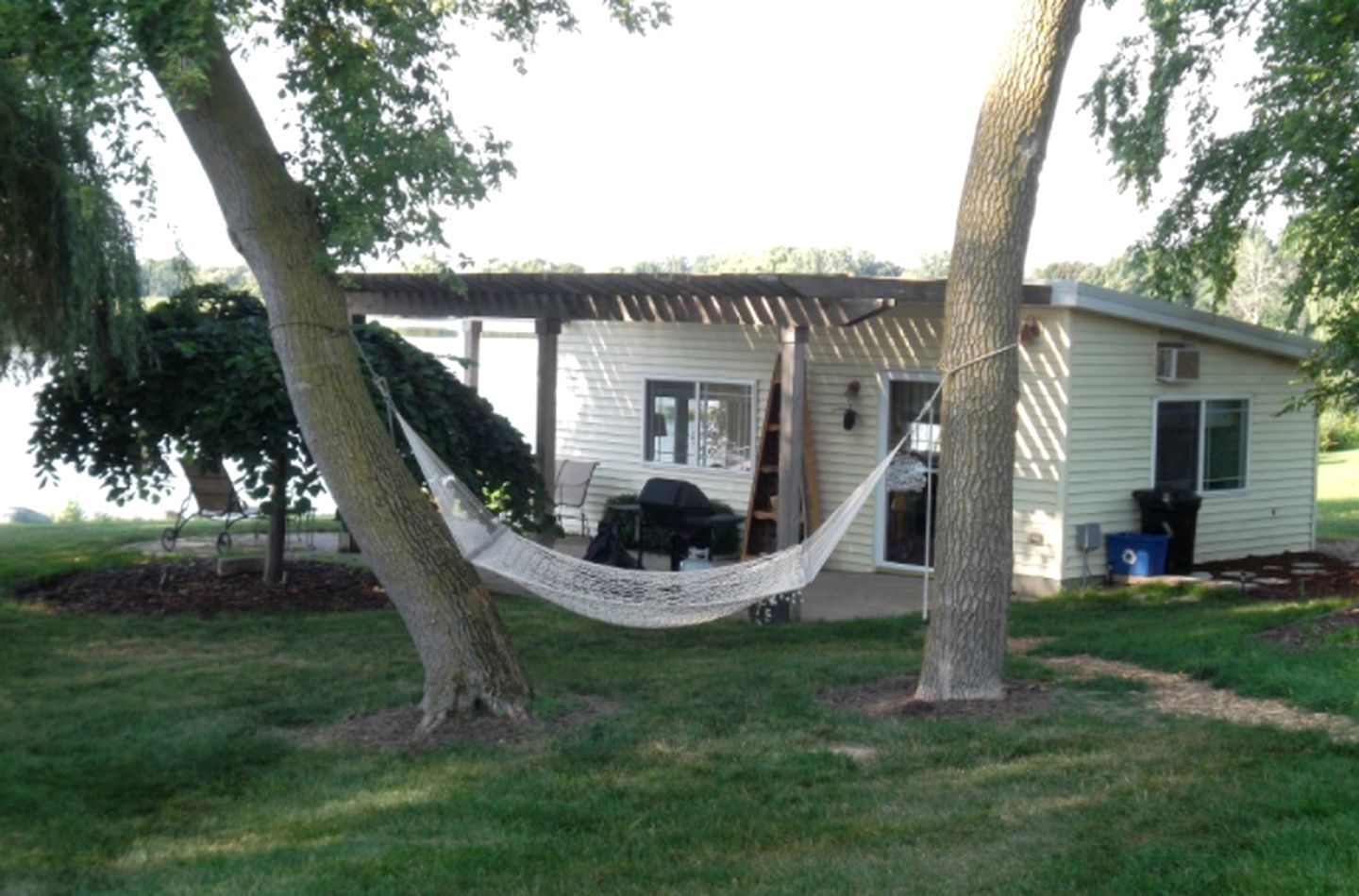 Romantic Riverfront Cottage with a Pier near Milwaukee, Wisconsin
