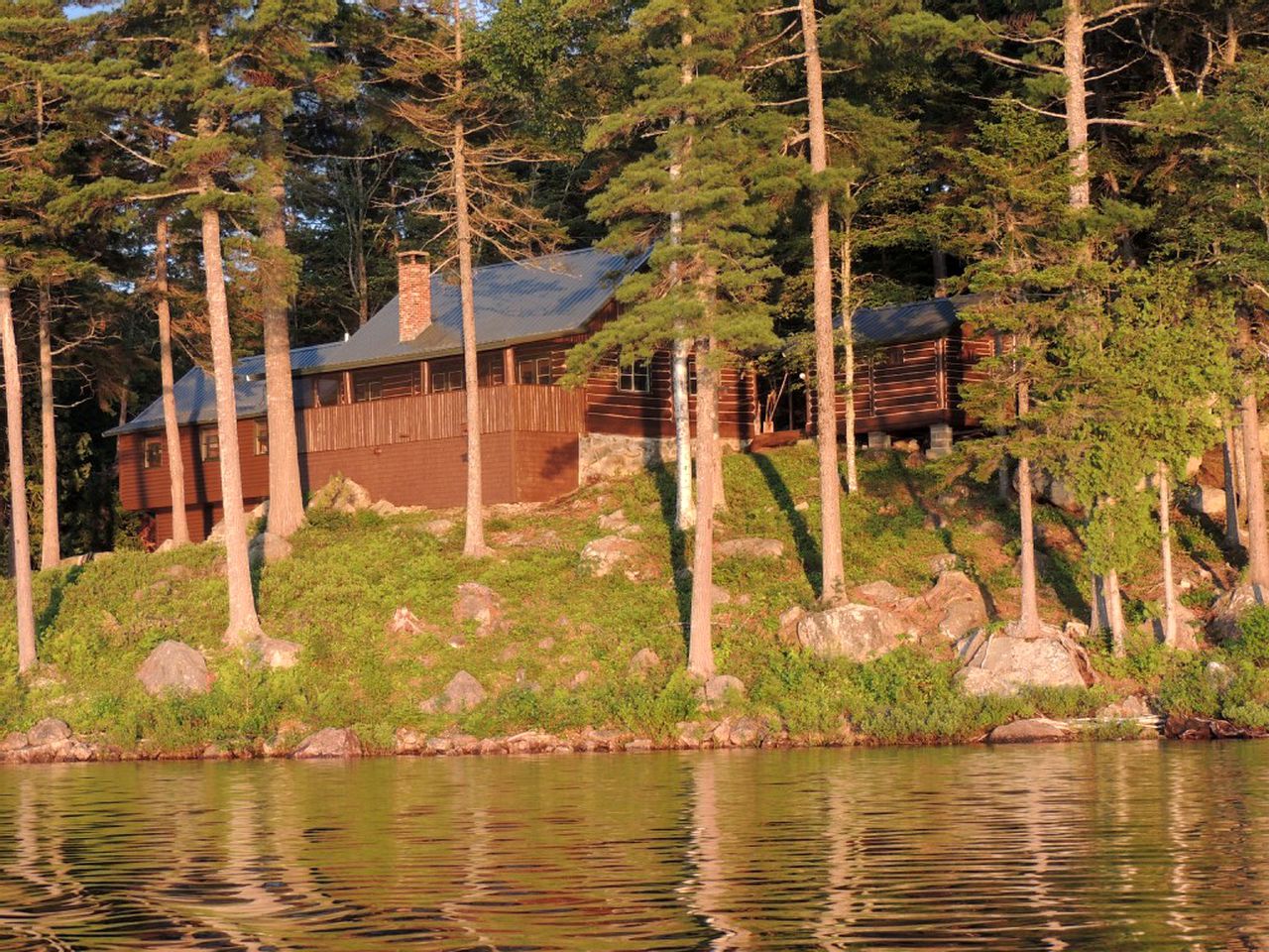 Eco-Friendly Cabin on Rockabema Lake in Aroostook County, Northern Maine