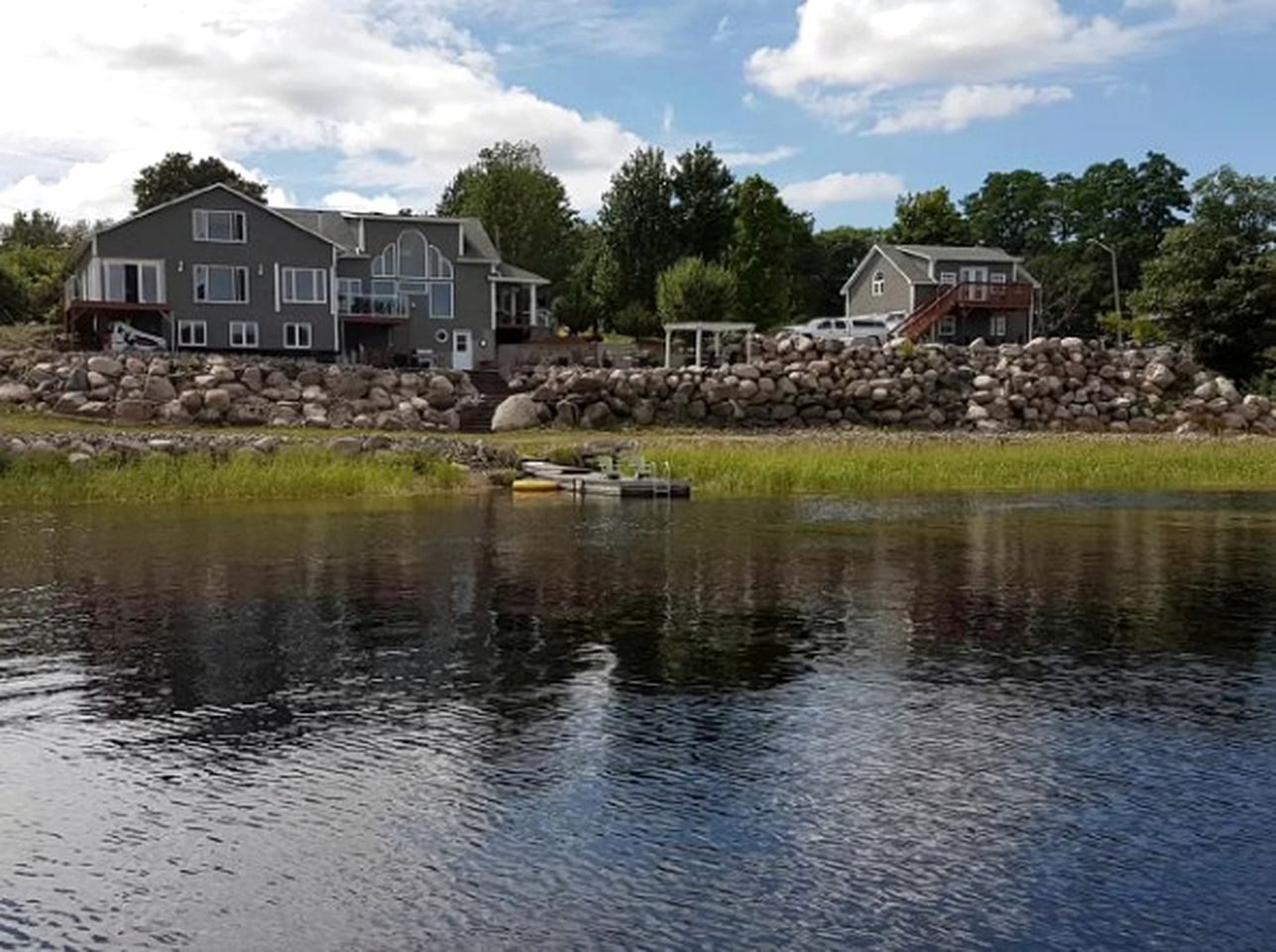 Romantic Waterfront Cabin Rental with Views of Saint John River in New Brunswick