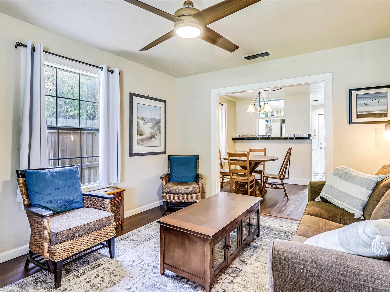 Charming Historic Beach House with Oak-Shaded Yard near Shore & Dining in Rockport, Texas