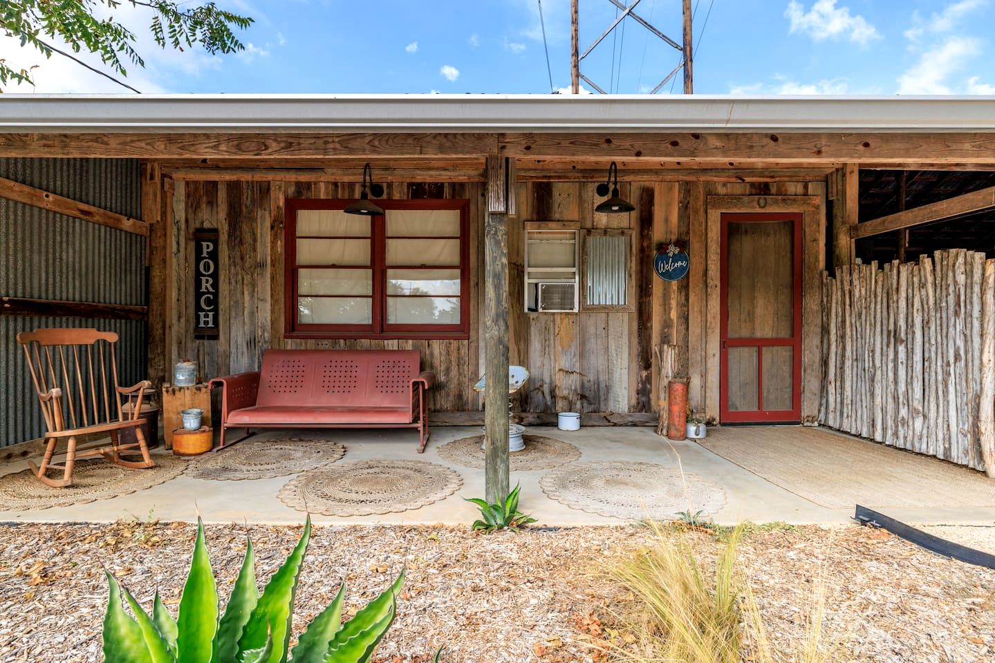 Rustic-Luxe Barn Suite with Hot Tub, EV Charger & Vintage Flair Near Fredericksburg, Texas