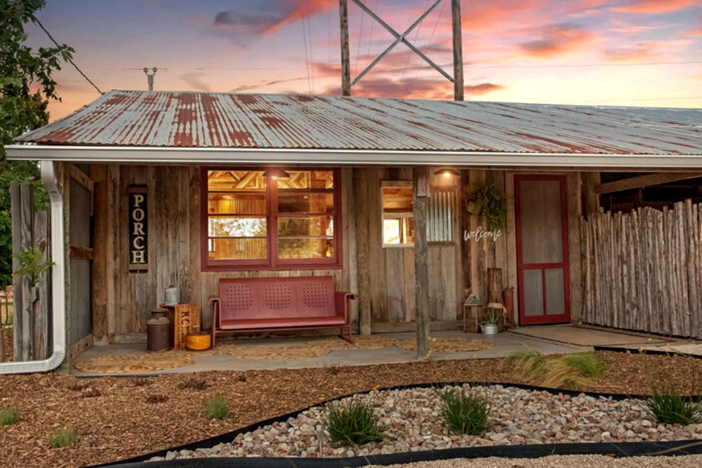 Rustic-Luxe Barn Suite with Hot Tub, EV Charger & Vintage Flair Near Fredericksburg, Texas