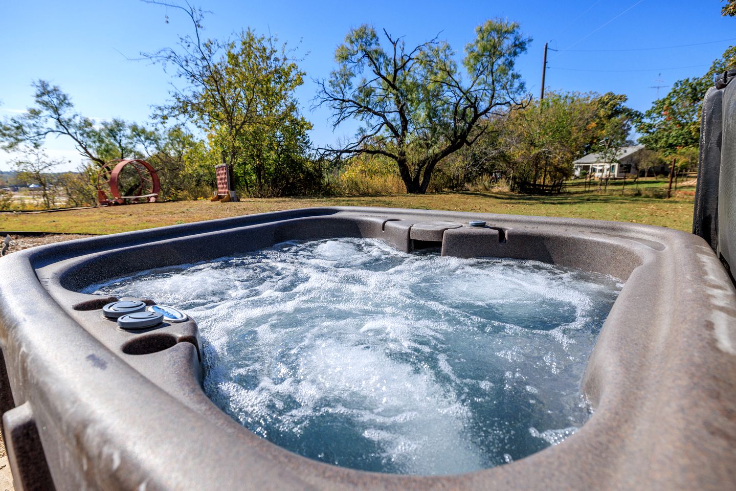 Rustic-Luxe Barn Suite with Hot Tub, EV Charger & Vintage Flair Near Fredericksburg, Texas
