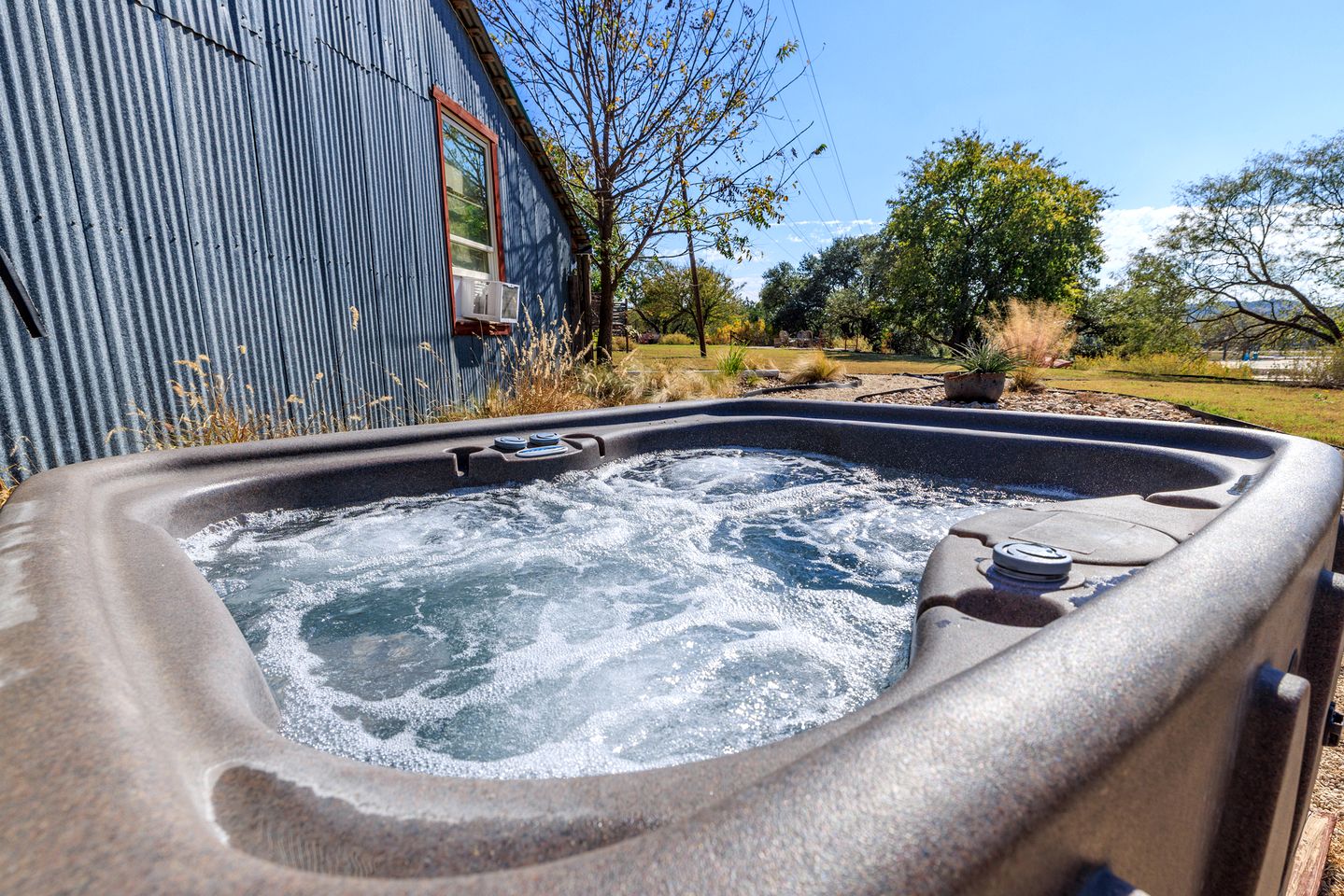 Rustic-Luxe Barn Suite with Hot Tub, EV Charger & Vintage Flair Near Fredericksburg, Texas