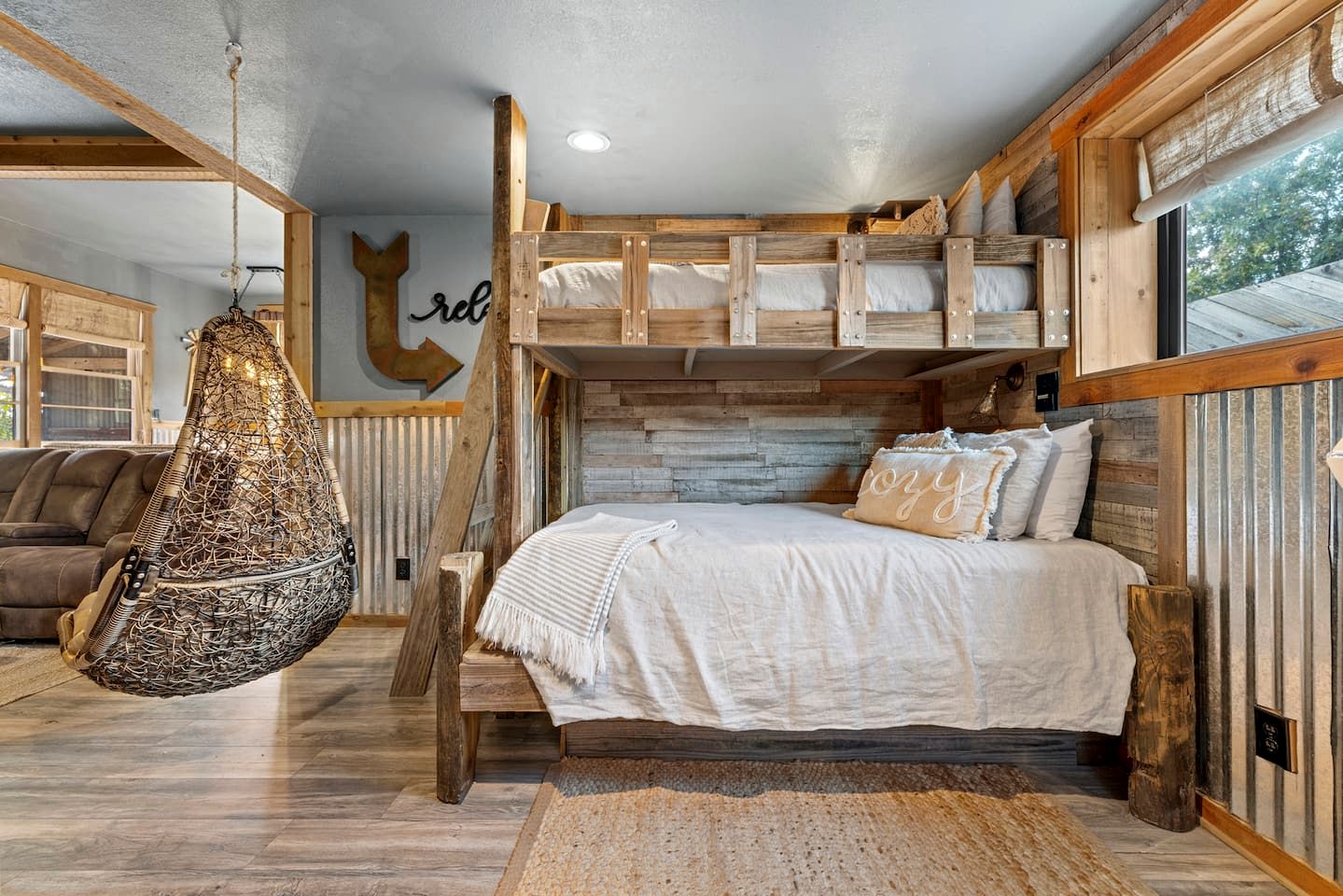 Rustic-Luxe Barn Suite with Hot Tub, EV Charger & Vintage Flair Near Fredericksburg, Texas