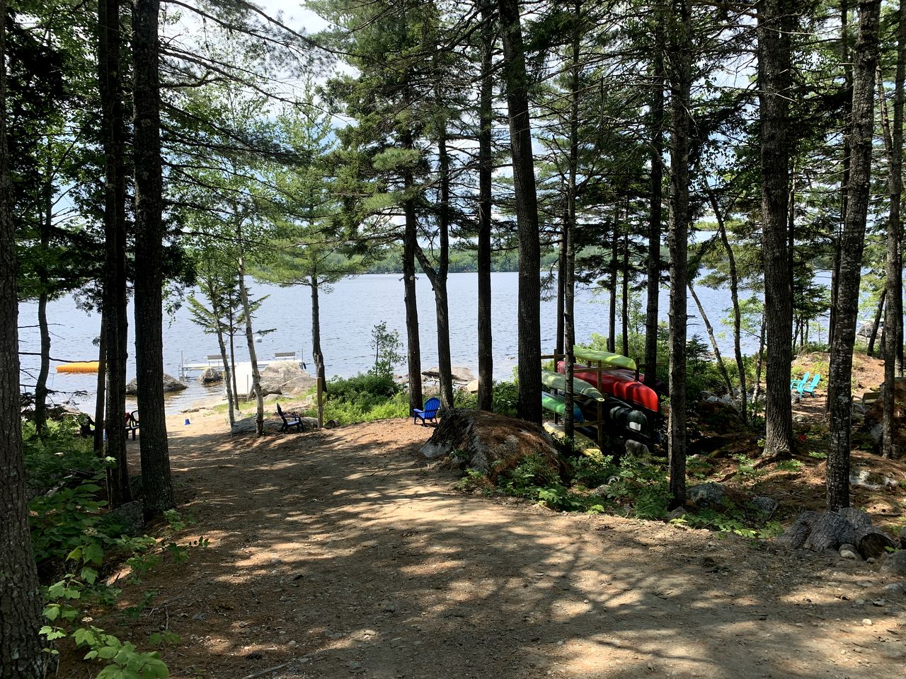 Impressive Cottage with Fire Pit and Lake Access in Orland, Maine